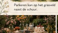 Tuinfeest sfeerbeeld